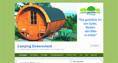 Desktop Screenshot of eifel-camping.de